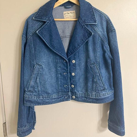 Free People Jackets & Blazers - Women’s Small Free People Jean Jacket
